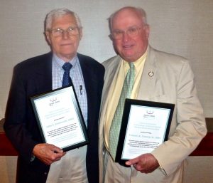 Awardees Dr. Simkevich and Dr. Connor