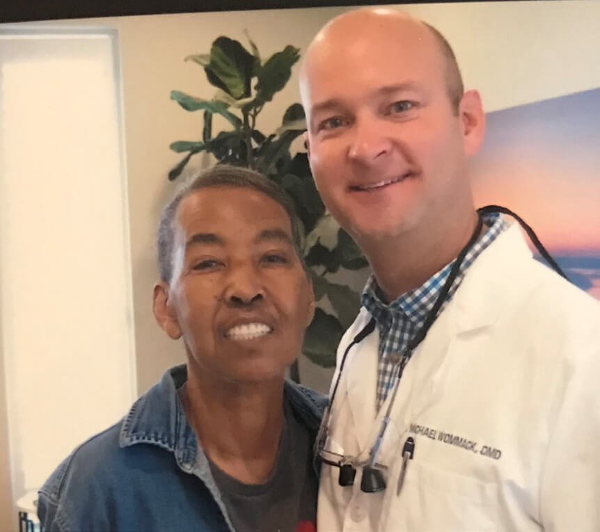 DLN Success Story – DDS Volunteers Help Georgia Woman Smile and Eat Again