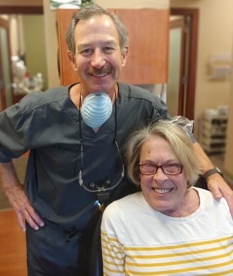 DLN Success Story – Iowa Leadership Council Chair Helps Patient Regain Her Smile!