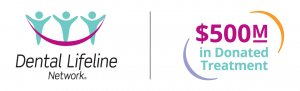 $500M & Dental Lifeline Network Logo