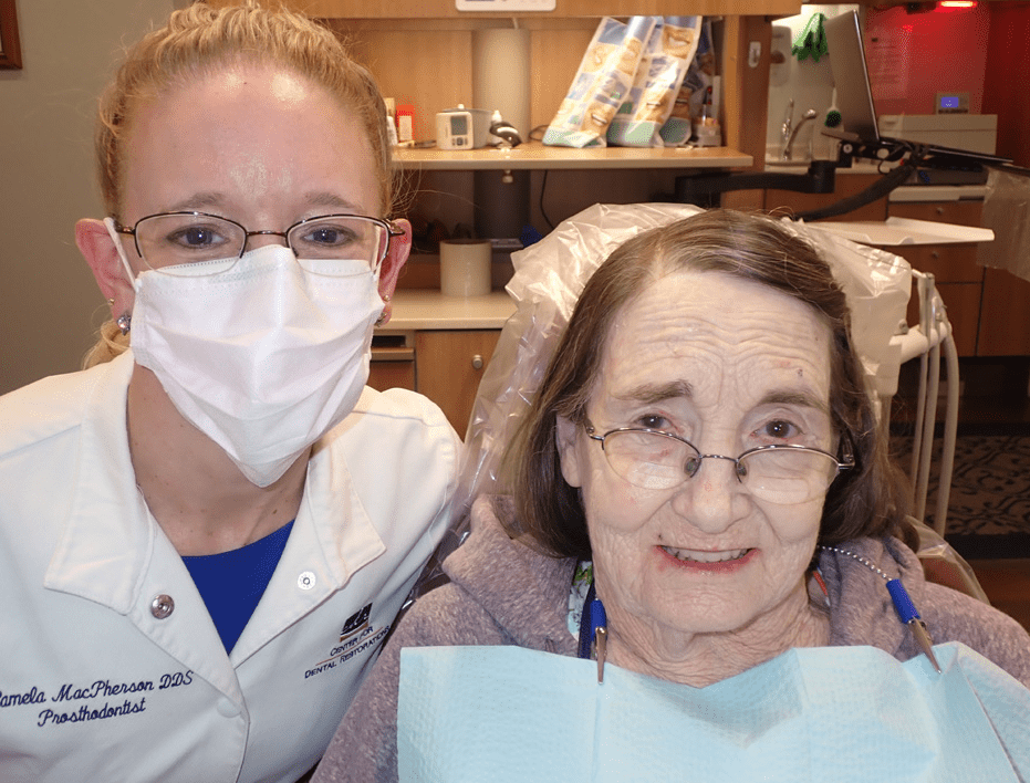 DDS Volunteers Restore California Woman’s Dental Health
